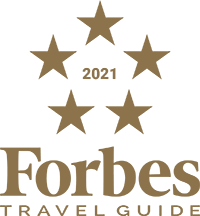 2021 Forbes Travel Guide stars logo