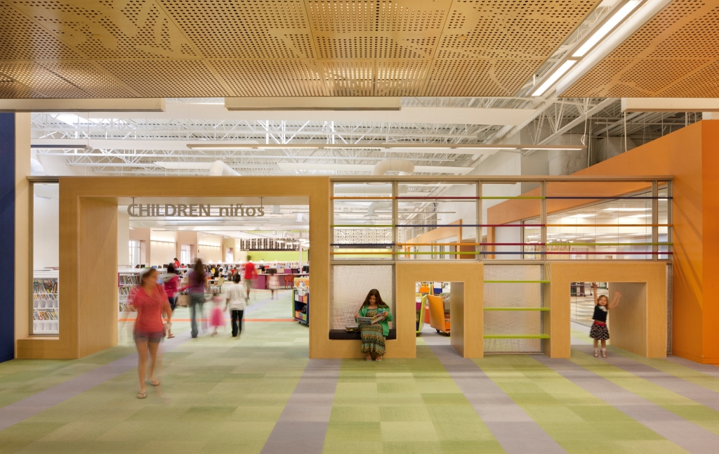 Children's section of library