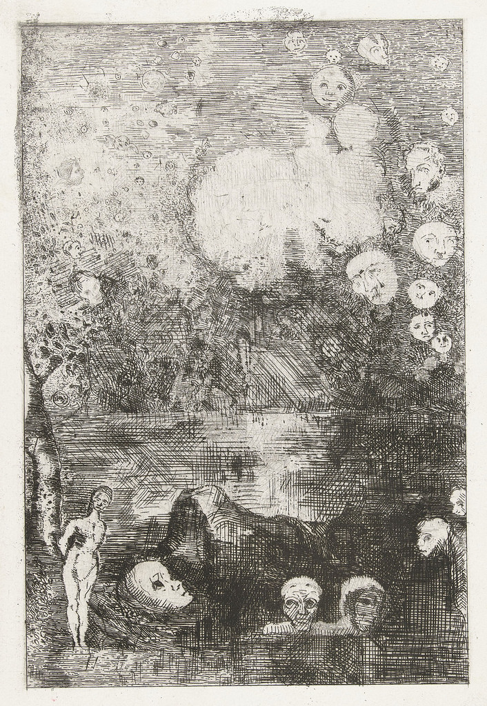 The Dream, Odilon Redon (1878 – 1882).
