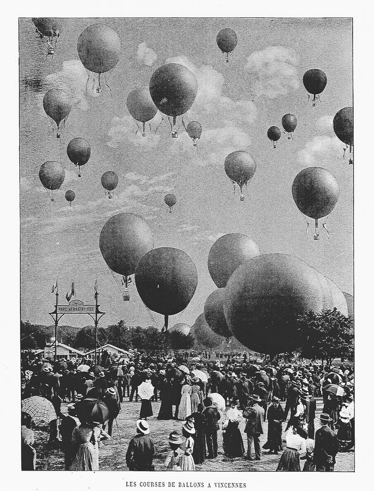 Photograph of Les Courses de Ballons a Vincennes