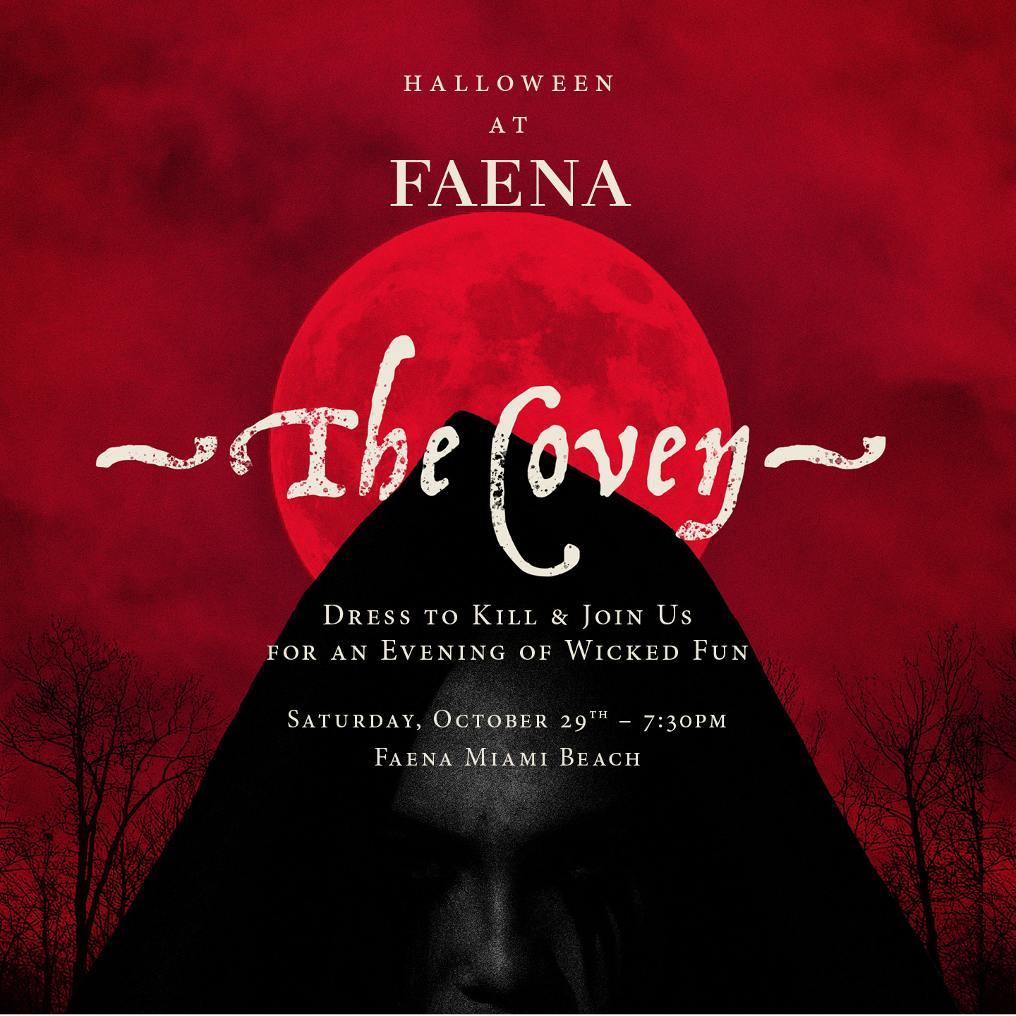 The Coven Halloween at Faena 