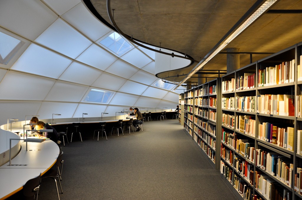 Interior of Free University in Berlin