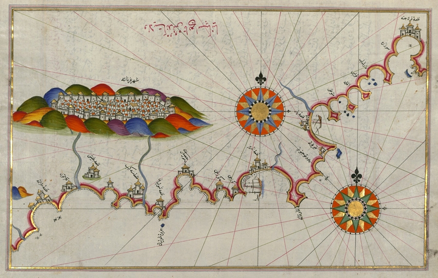 Map by Piri Reis