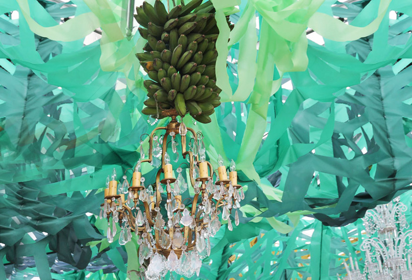 Banana chandelier