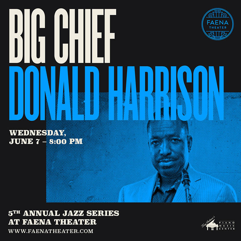 BIG CHIEF DONALD HARRISON