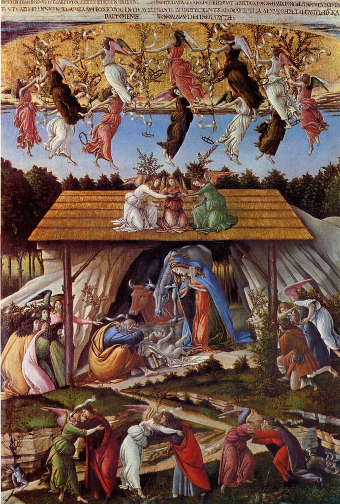 Mystical Navitity, Sandro Botticelli, 1500