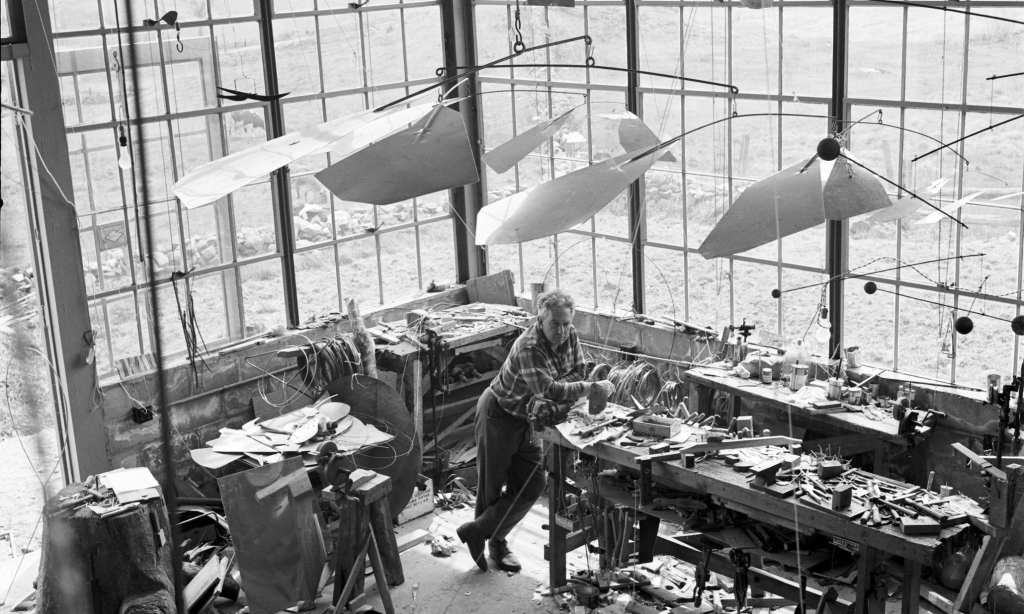 ––Alexander Calder’s studio – Woodbury, Connecticut