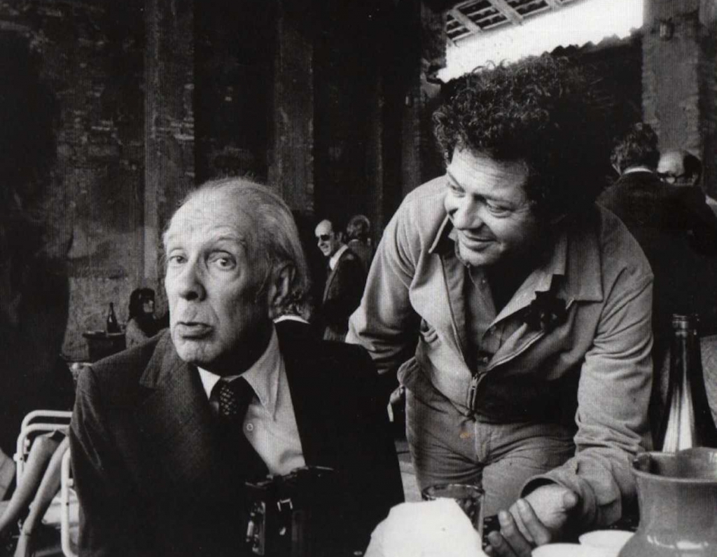 Jorge Luis Borges and Franco Maria Ricci