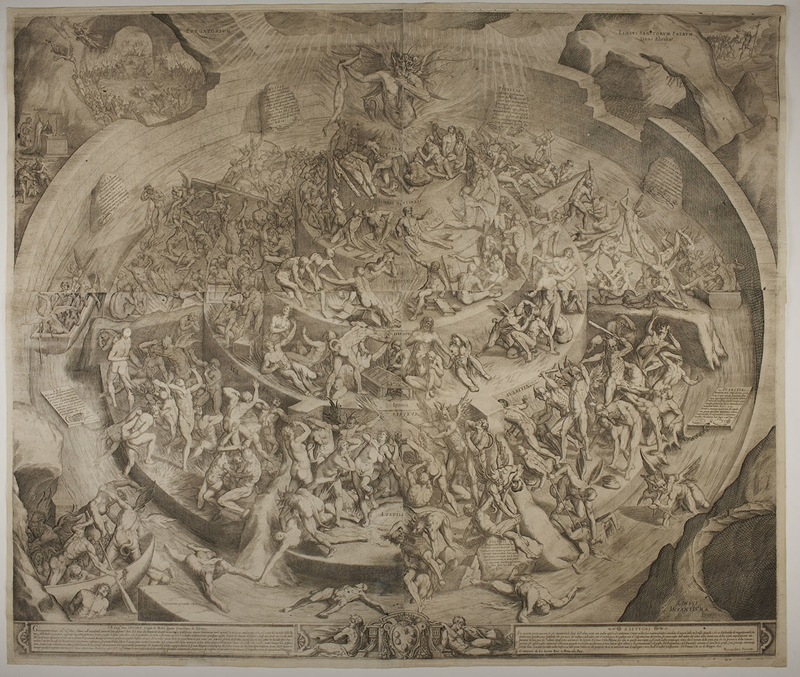 A version of Hell by Jacques Callot, 1612