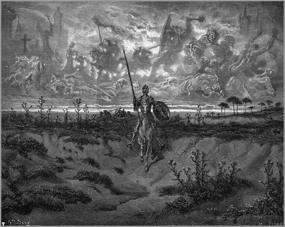 Illustration of Don Quixote 