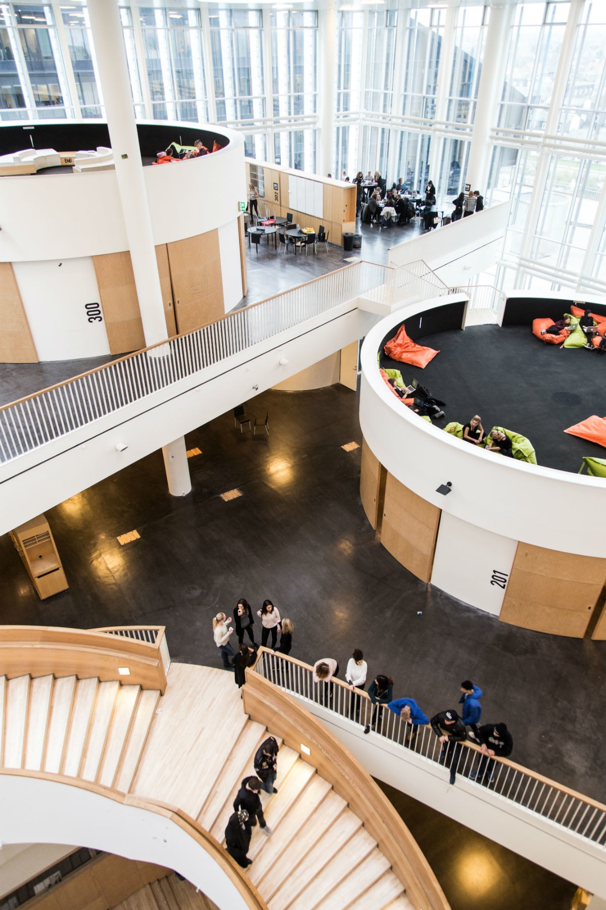 Ørestad Gymnasium, Copenhagen – Denmark.