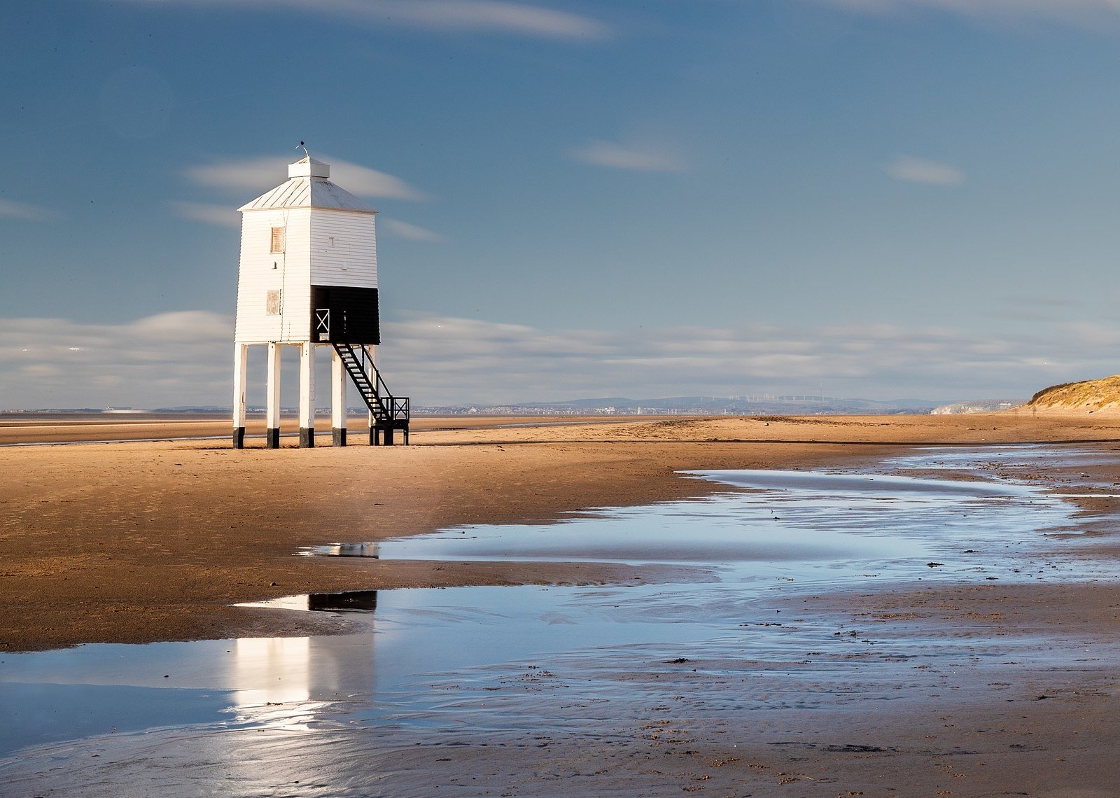 Lighthouse on stilts at Burnham-on-Sea