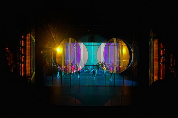 Olafur Eliasson exhibit with light