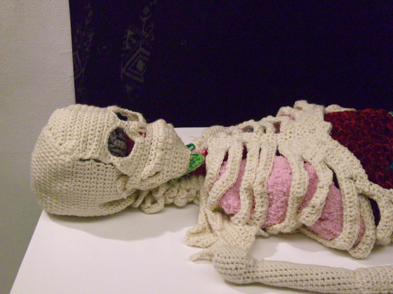 Crochet skeleton