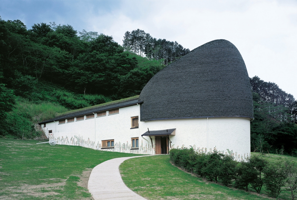 Siloed roof house 