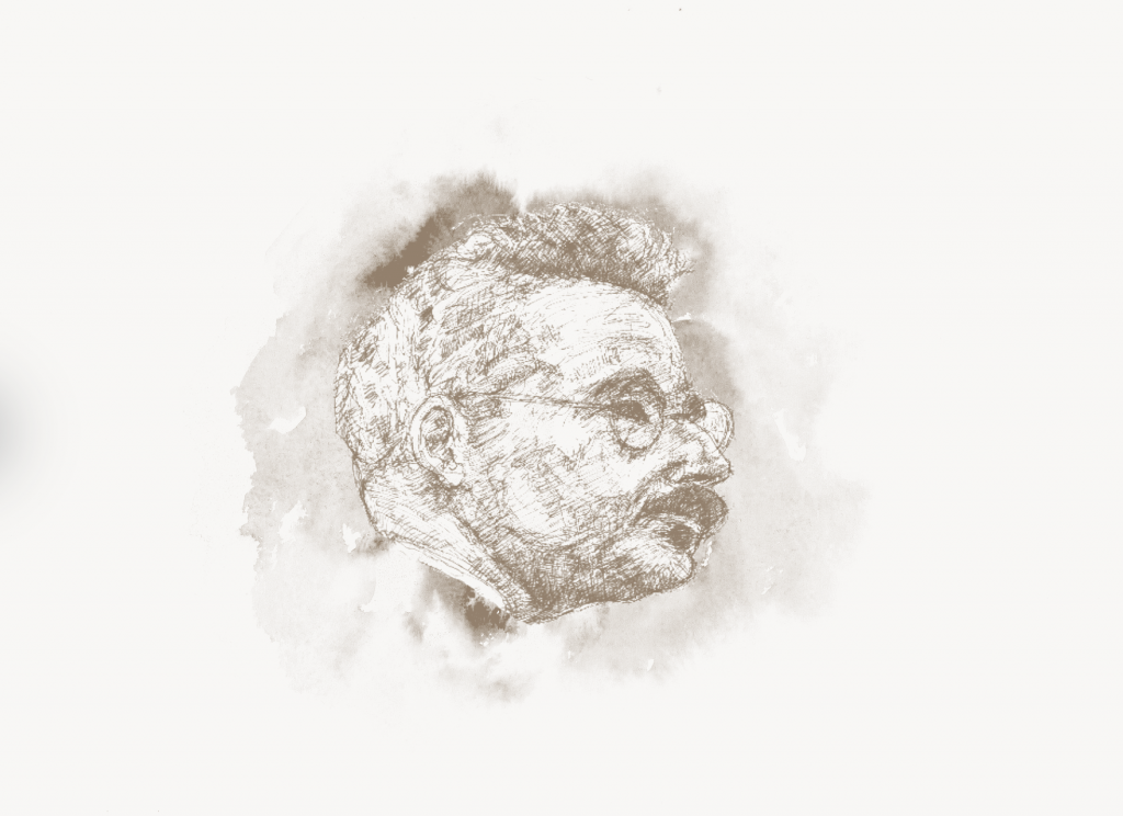 Sketch of Karl Marx