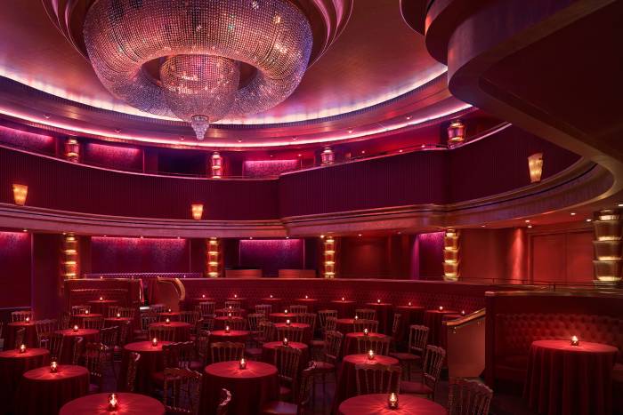 faena theater interior seating
