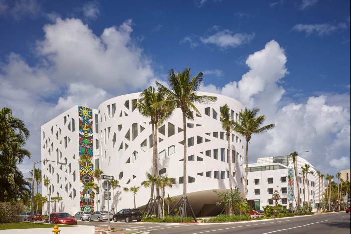 faena forum building exterior