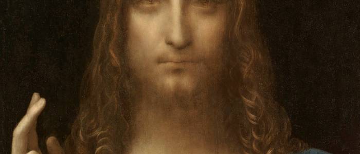 Salvator Mundi portrait of Christ