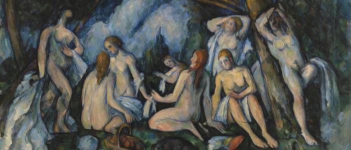 Les Grandes baigneuses, Paul Cézanne 