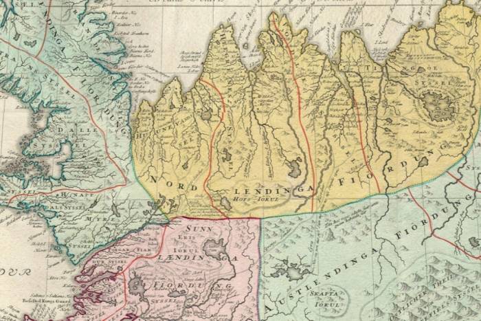 An antique map