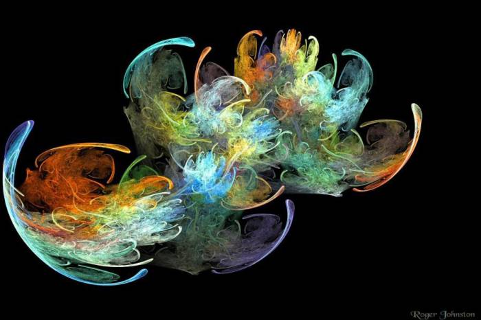 Chalk drawing by roger Johnston