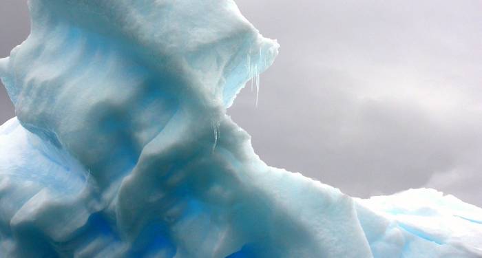 Photo of iceberg in Antarctica.