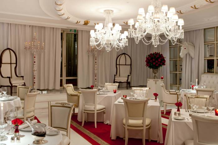 bistro dining area