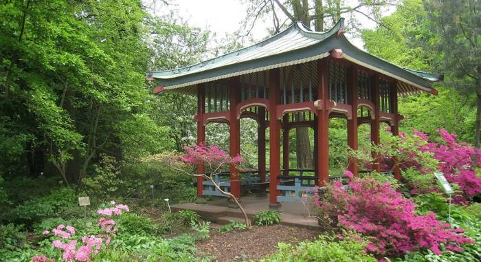 Berlin botanical garden pagoda