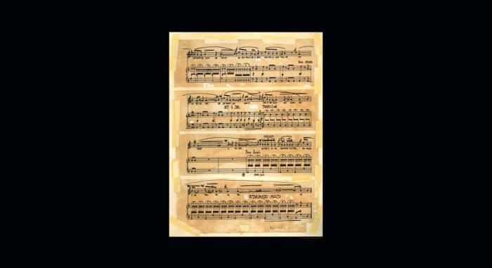 page of sheet music