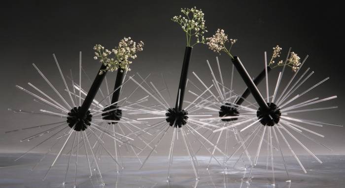 A Vase that provides prosthetic Roots to Freshly Cut Flowers