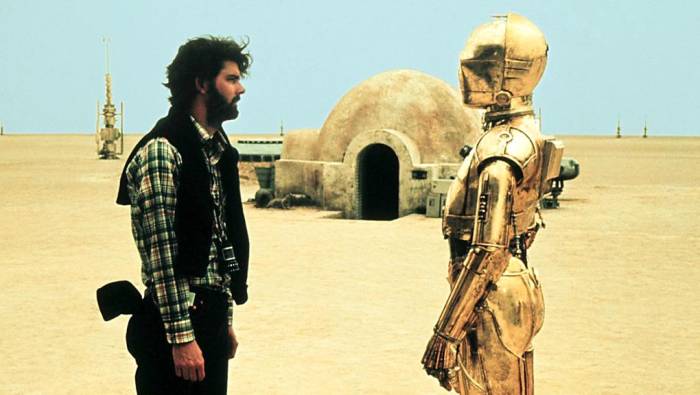George Lucas and C3PO