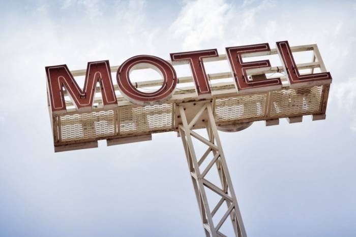 motel sign