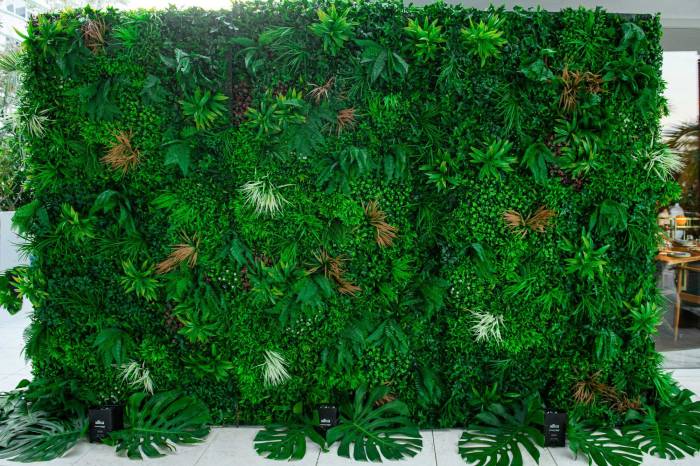 Wall of greenery