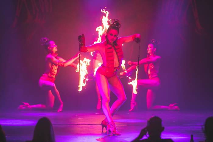 Tryst Cabaret Fire Dancers