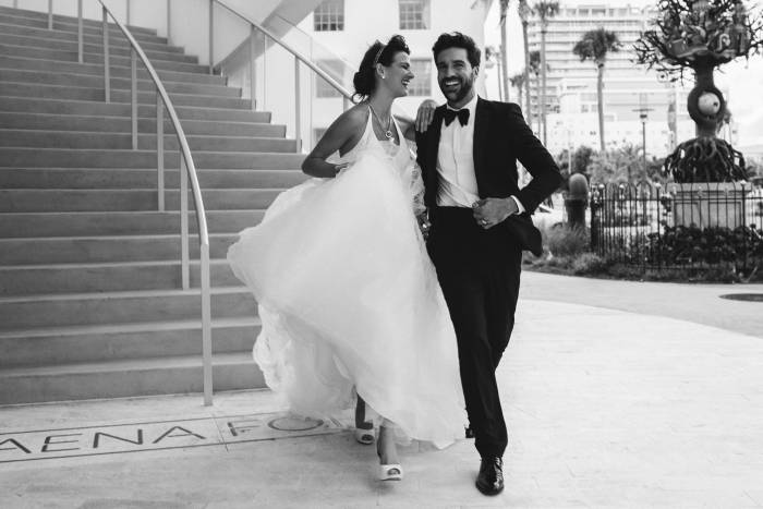 Bride & Groom at Faena Forum