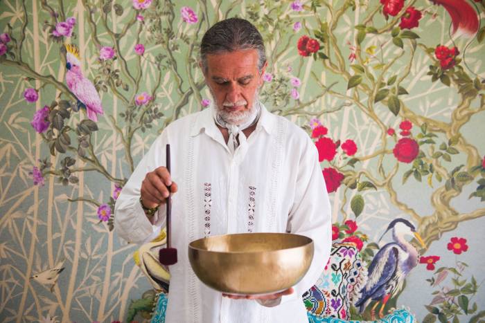 Shaman and Sound Bowl
