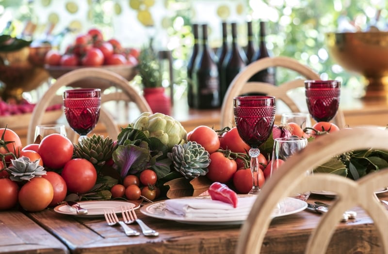 Faena Miami Beach - Los Fuegos Veranda Event Set Up 