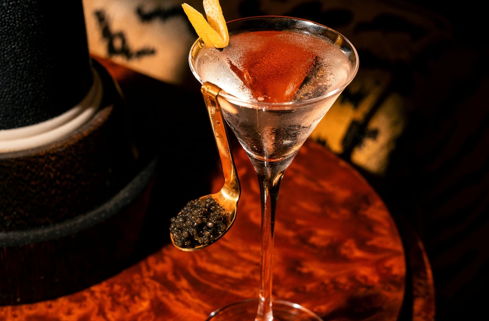 Martini & Caviar at the Living Room