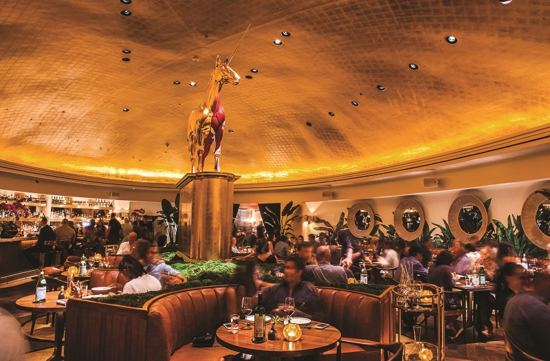 Golden Unicorn at Pao by Paul Qui 
