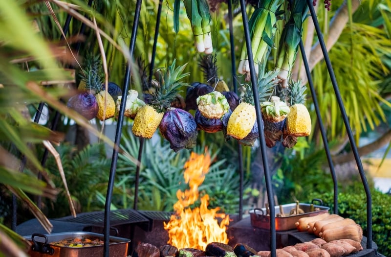 Los Fuegos Green Fire Asado