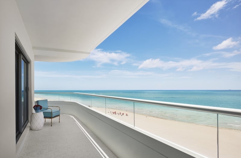 Ocean Balcony View