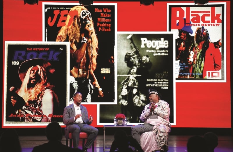 Franklin Sirmans & George Clinton