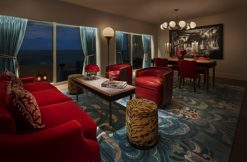 Seating Area in Suite