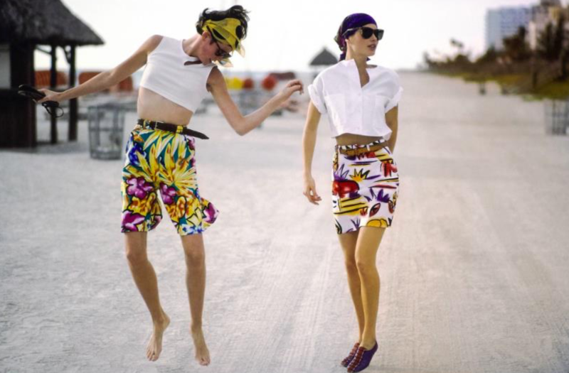 Two models at Faena Hotel Miami