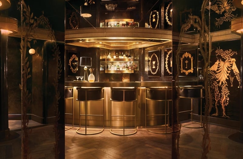 Entryway into Faena's secret bar