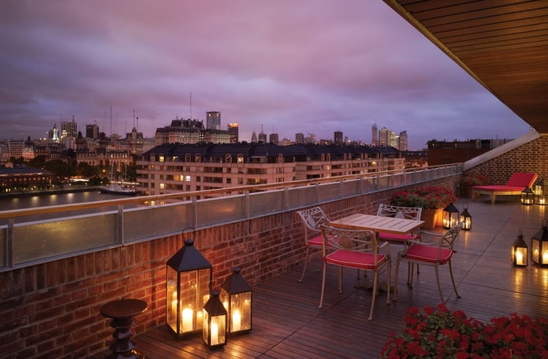 balcony from imperial suite hotel room