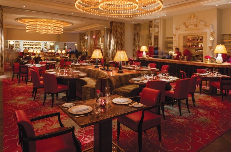 los fuegos restaurant interior