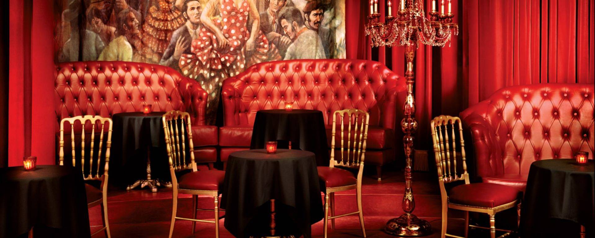 el cabaret leather bench seating
