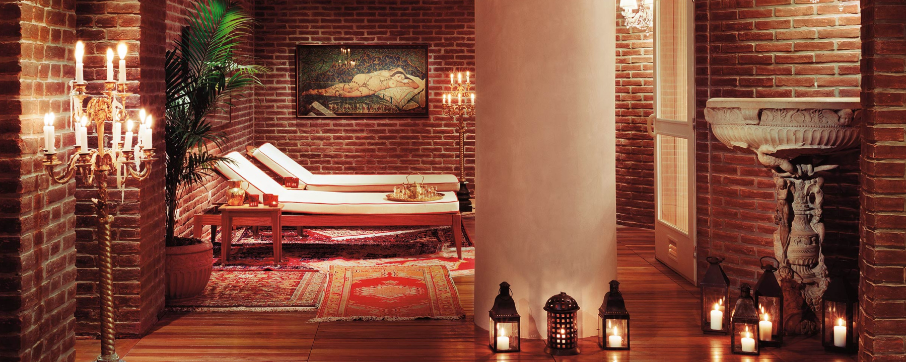 spa interior with lounge chairs